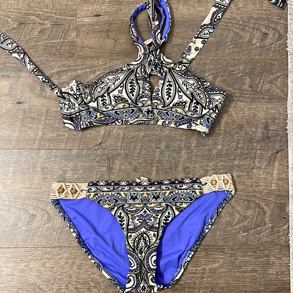 Two piece hippie bikini